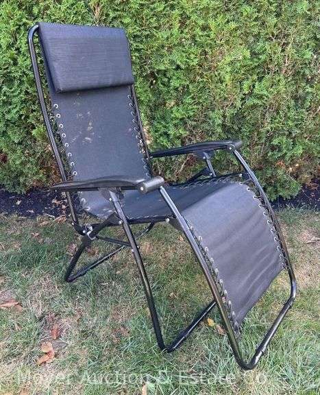 Zero Gravity Reclining Lounge Camp Chair image