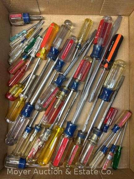 Group of Screwdrivers, Mostly Craftsman image