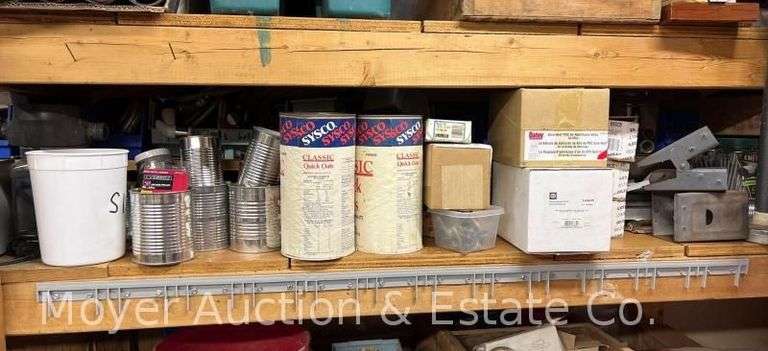 Group of Hardware, Nails, Screws, Fittings, Etc. image