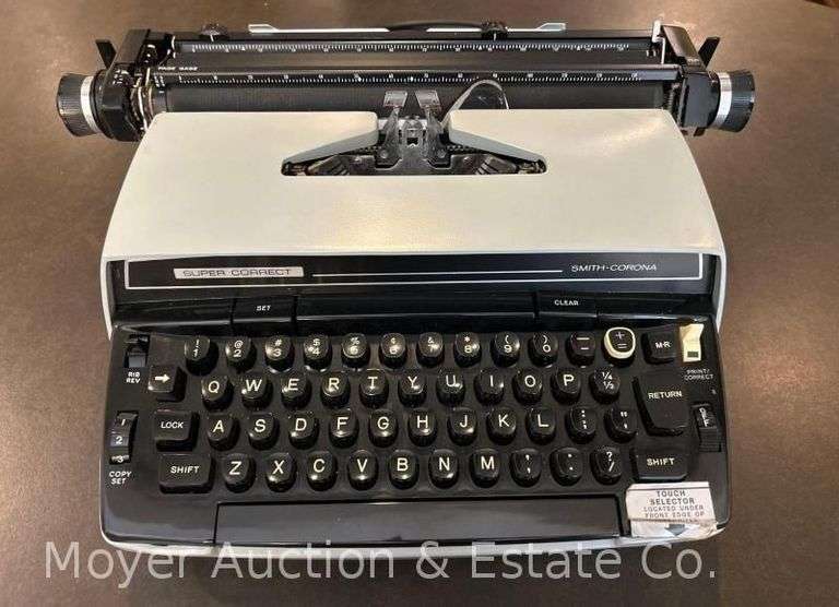 Smith-Corona Typewriter, with Case image