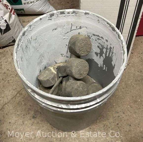 Bucket of Lead Ingots image