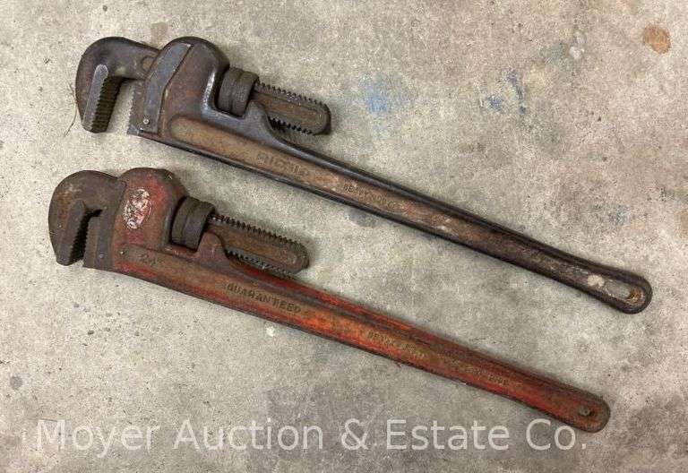 (2) 24" Pipe Wrenches image