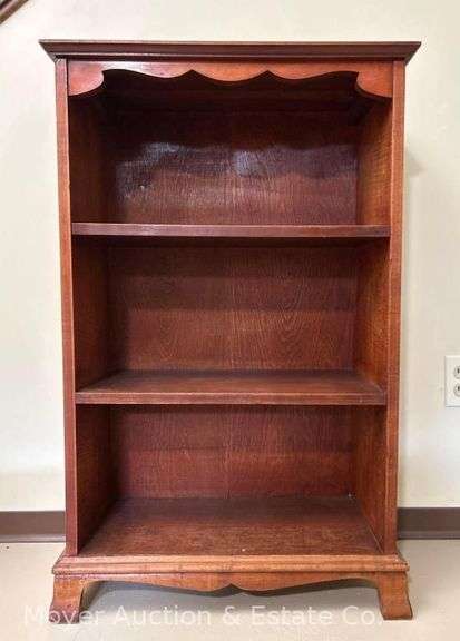 Wood Bookshelf, 23"x10"x37"h image