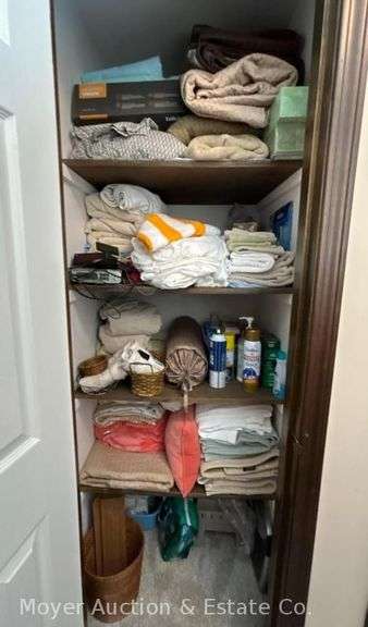 Contents of Linen Closet image