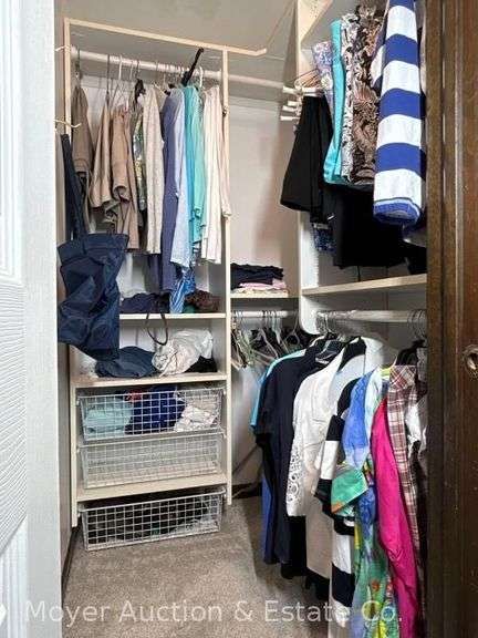 Group of Ladies Clothing, Tops, Pants, Etc., Mostly Size Large image