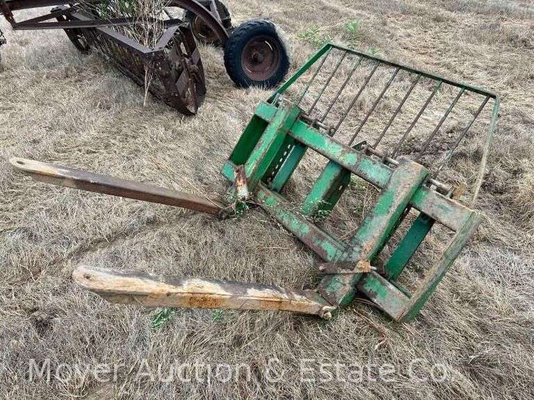 Tractor Forks, Believed to be John Deere, 43" Long image