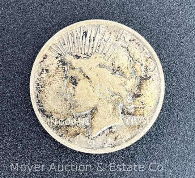 1924-P Peace Dollar image