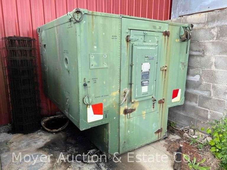 Military Truck Body, Used as Chemical Storage, FULL of Orchard Chemicals image