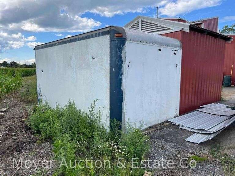 Van Storage Body, Homemade Rear Door (Missing Door), 8ft. x 15ft. x 8ft. high image