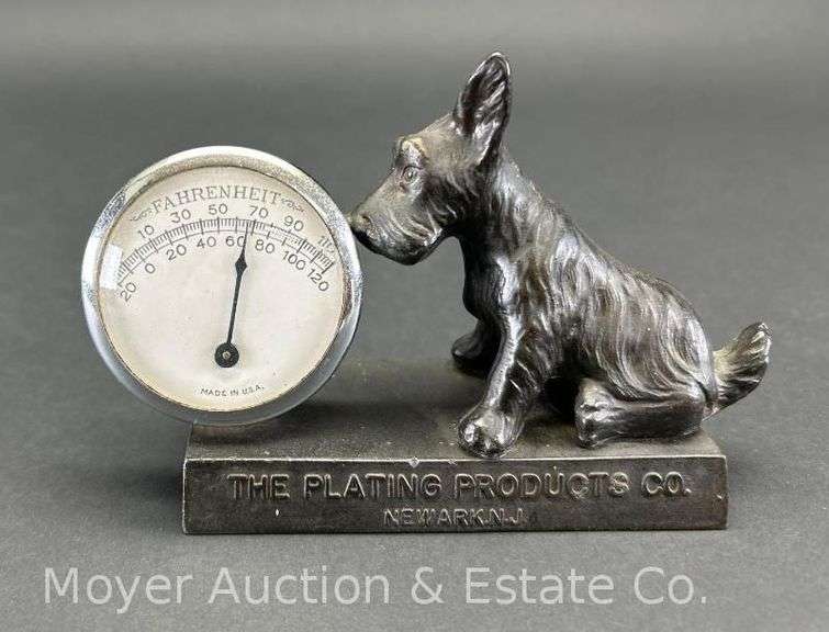 The Plating Product & Co. Advertising Thermometer, 5.5"w x 3.5"h image