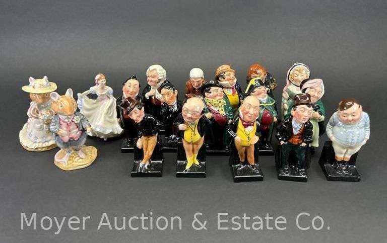 (18) Asst. Royal Doulton Miniature Figurines, Approx. 4"h image