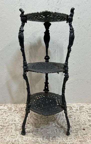 3-Tier Metal Stand, 10"w x 25"h image