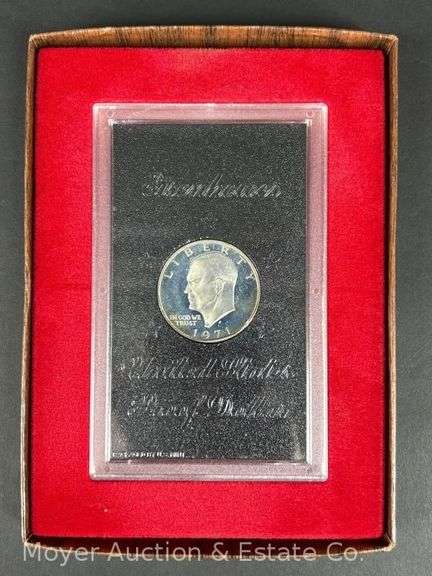 1971-S Eisenhower Proof Dollar, in Slab image