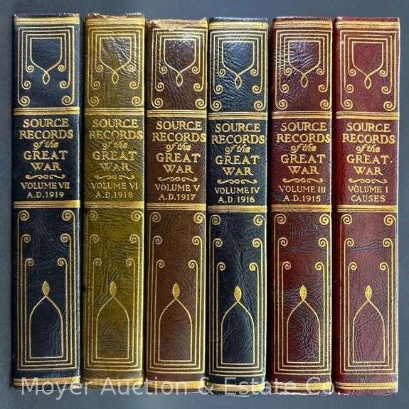 Source Records of the Great War, Volumes 1,3,4,5,6, and 8 image