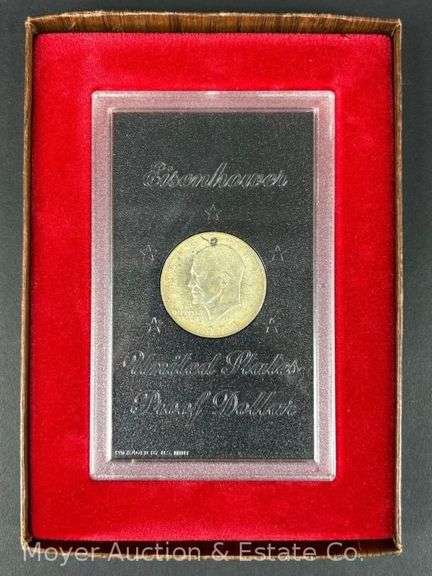 1974-S Eisenhower Proof Dollar, in Slab image
