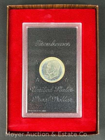 1974-S Eisenhower Proof Dollar, in Slab image