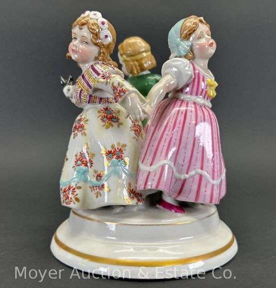 Figurine of Three Girls, 5"h image