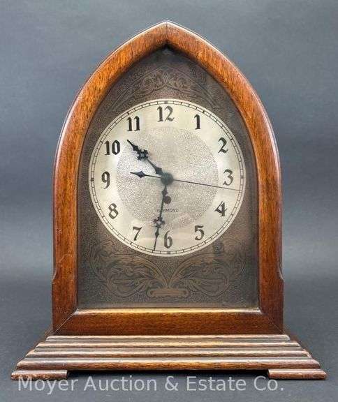 Hammond Electric Mantle Clock, 12"h image