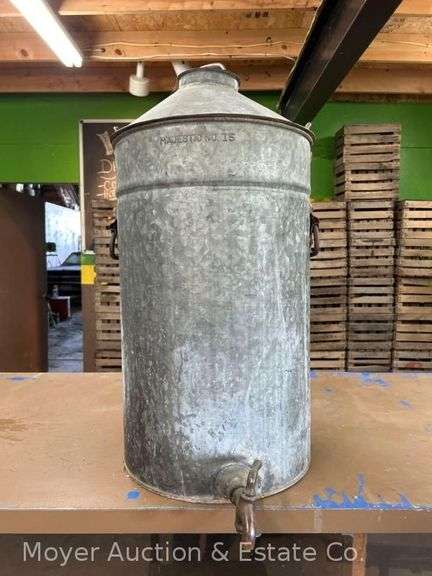 Galvanized Water Dispenser, 28"h image