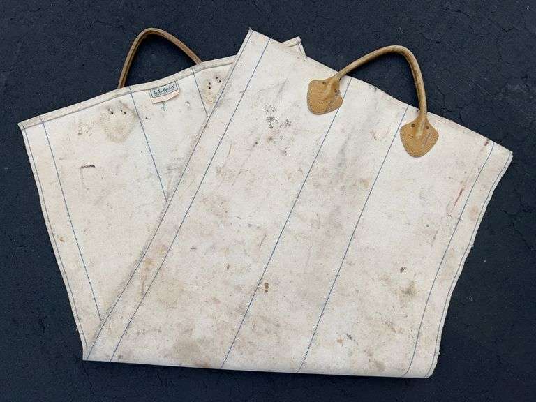 LL Bean Canvas Firewood Carrying Bag image