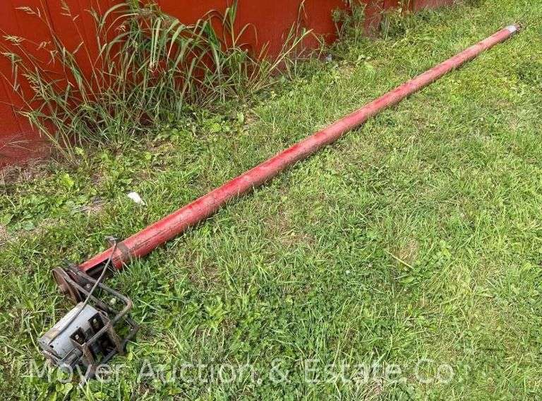 15ft. Grain Auger with 1/2hp Dayton Electric Motor image
