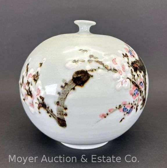 Round Single Stem Vase, 8"h image