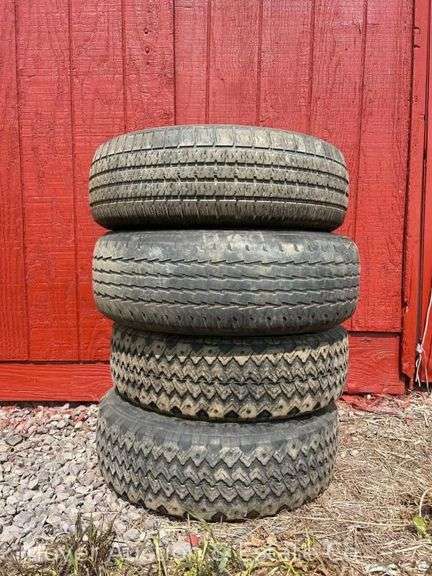 (4) Tires on Wheels image