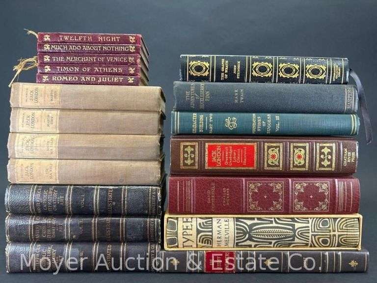 Group of Collectors and Other Books, Classic Literature, Shakespeare's Plays, Etc. image