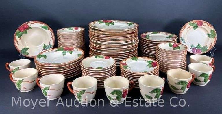 (95) Pieces of Franciscan Apple Blossom Dinnerware Set image