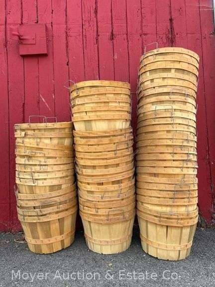 (50) Half Bushel Baskets image
