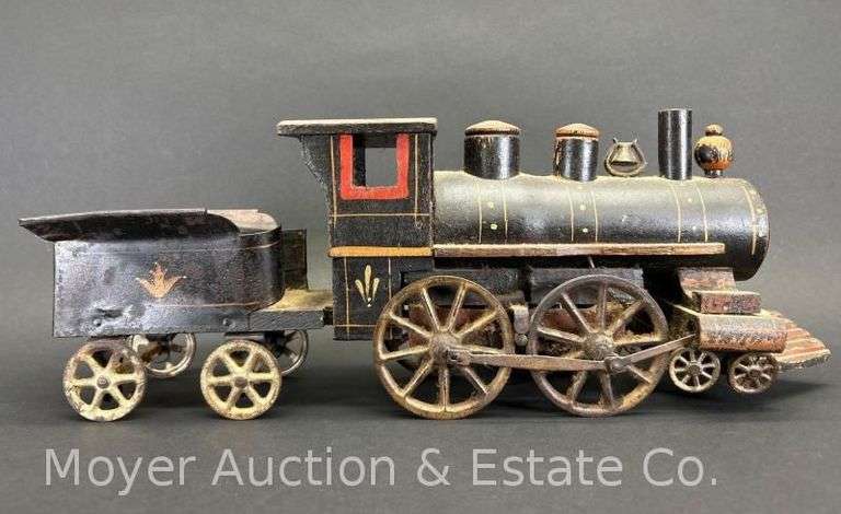 Decorative Train, Wood and Metal, 18.5" Long image