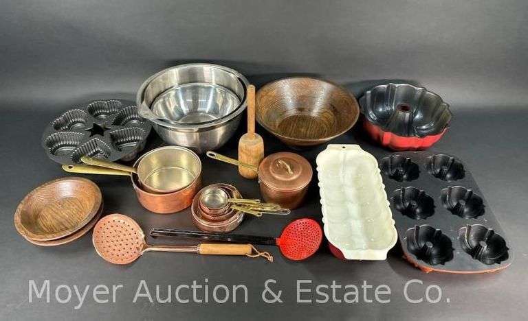 Group of Kitchen, Mixing Bowls, Baking Pans, Etc. image