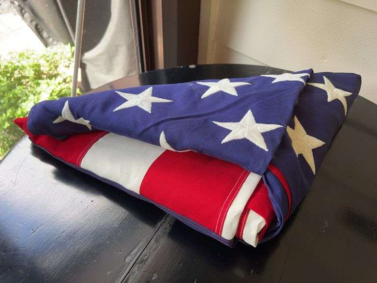 Valley Forge 5ft. x 9ft. American Flag, 100% Cotton (photos coming soon!) image