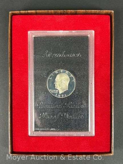 1971-S Eisenhower Proof Dollar, in Slab image