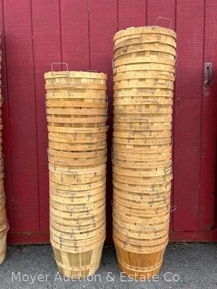 (50) Half Bushel Baskets image