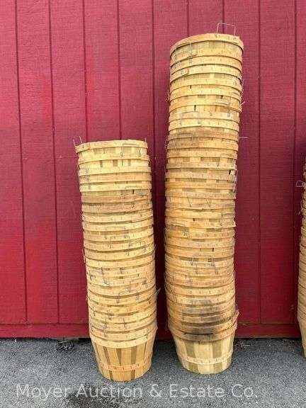 (50) Half Bushel Baskets image