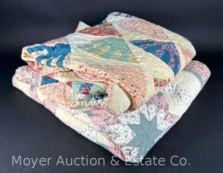 (2) Quilts, See Pictures for Staining image