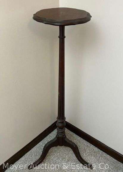 Imperial Mahogany Plant Stand, 43"h x 12"w image