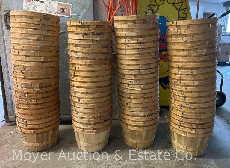 (80) Half Bushel Baskets image