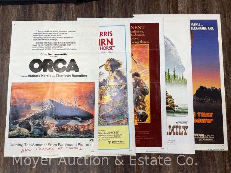 (5) 1970's Movie Posters image