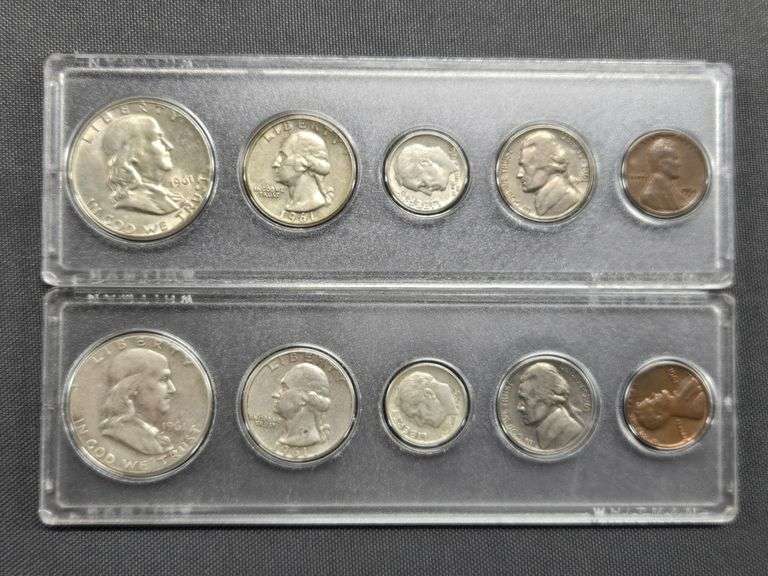 (2) 1961-P mint sets (uncirculated) image