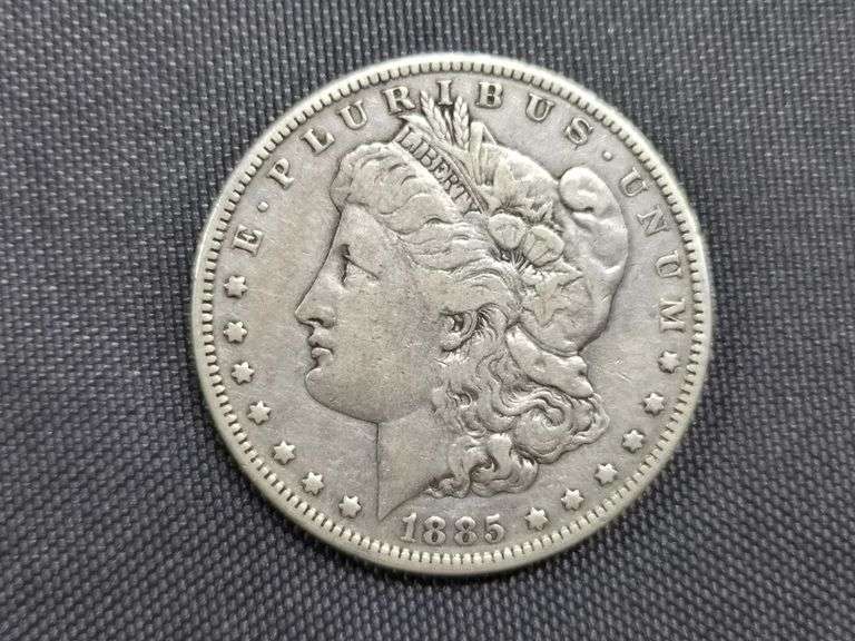 1885-S Morgan Silver Dollar image