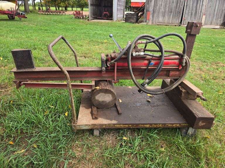 3pt. hyd. tractor log splitter image