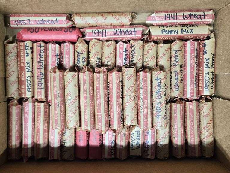 2,200 Lincoln Cents - 1940’s & 1950’s (some D & S mint marks) image