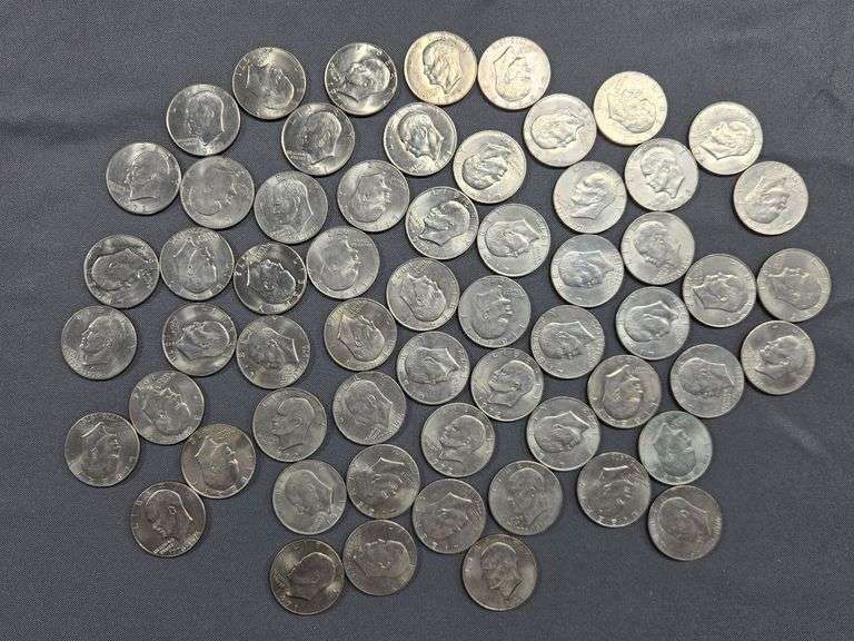 59 Eisenhower Dollars - 1971-1976 image