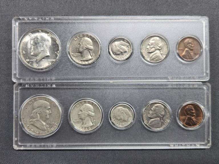 1960-P & 1965-P mint sets (uncirculated) image