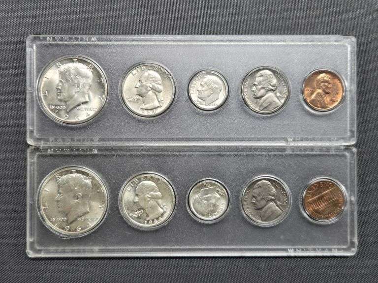(2) 1964-P mint sets (uncirculated) image