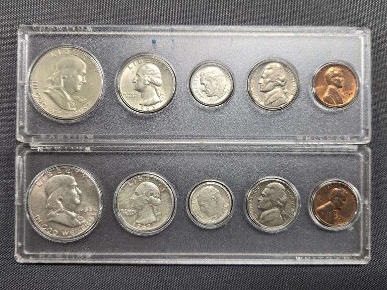 1962-P & 1963-P mint sets (uncirculated) image