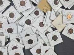 (190) Lincoln Wheat Cents - 1940’s & 1950’s - P-D-S mint marks