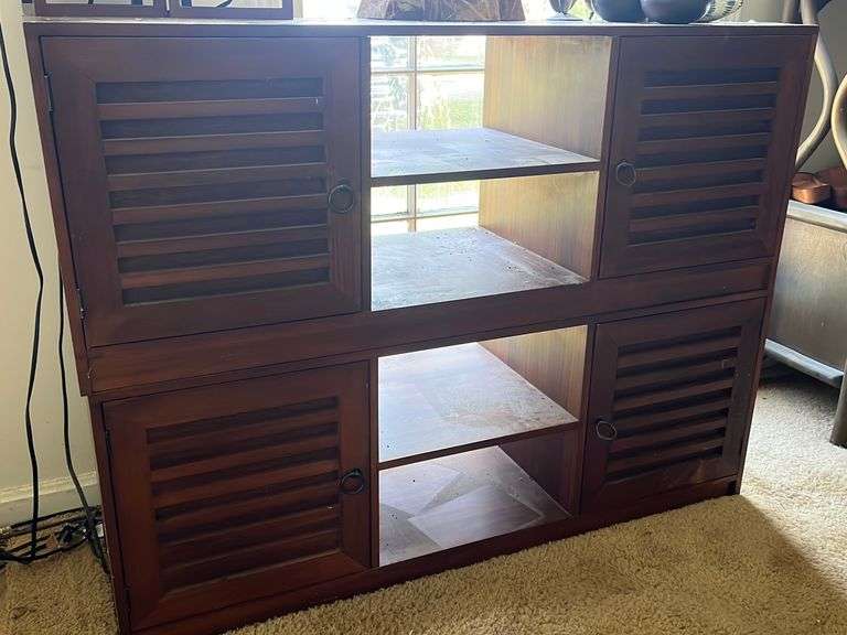 2pc Entertainment Center - 48”W x 36”H x 16”D image